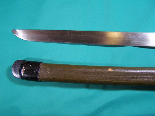 Fake Late War Wooden Handle NCO Sword