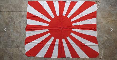Is this Japanese Flag authentic?