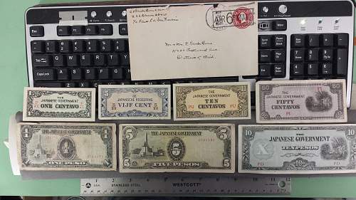 Japanese Goverment Philippine paper money 1942-43