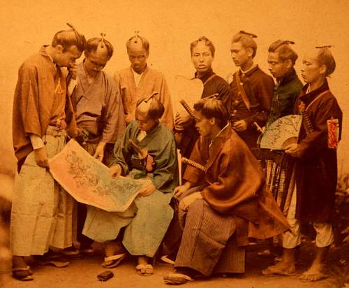 Cabinet Cards-Samurai