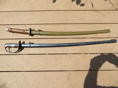 2 Japanese swords