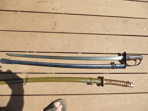 2 Japanese swords