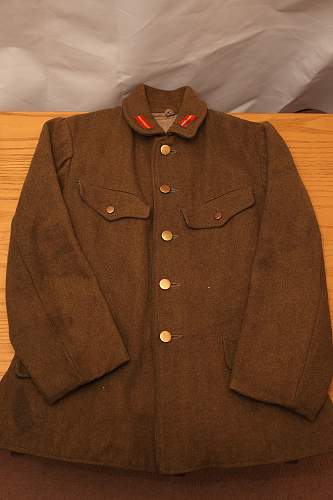 Unissued japanese uniforms