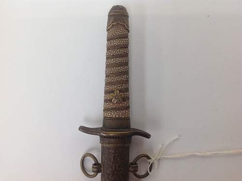 Japanese dagger