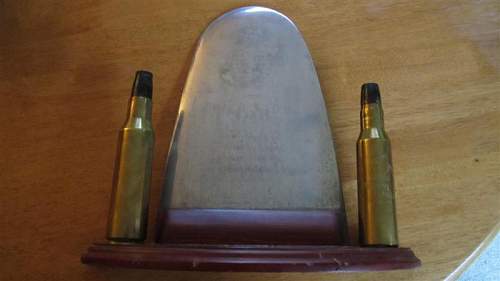 Marine trench art with Japanese items