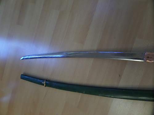 Japanese Officer's &quot;Shin-gunto&quot; Sword ? and photos House clearance find