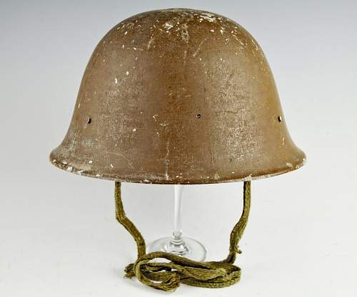 Cast Aluminum Civil Defense Helmet