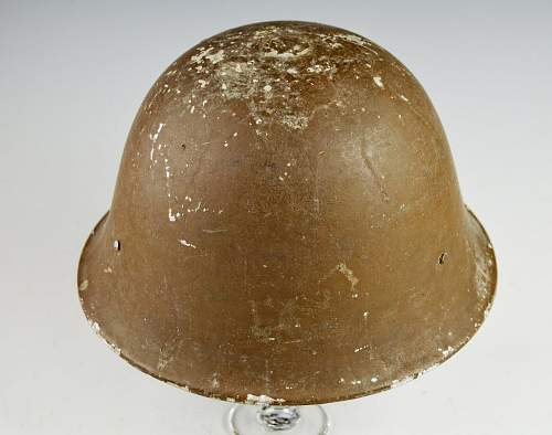 Cast Aluminum Civil Defense Helmet