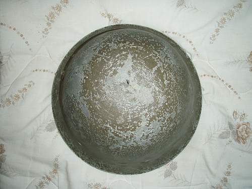 Cast Aluminum Civil Defense Helmet