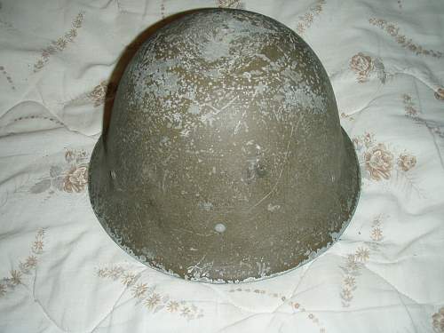 Cast Aluminum Civil Defense Helmet