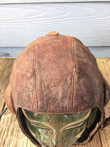 Rare , named ,Type 3 Japanese flying helmet