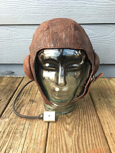 Rare , named ,Type 3 Japanese flying helmet