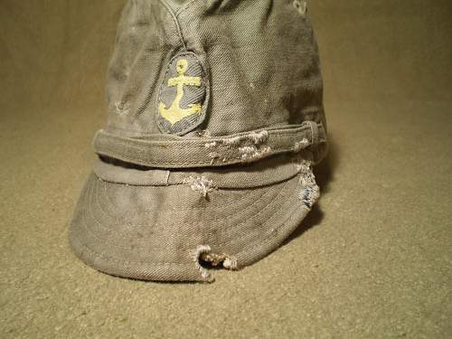 Japanese navy field cap: Authentic WW II?