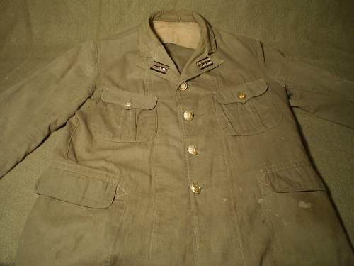 2 Japanese uniform jackets: Authentic WW II?