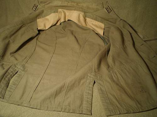 2 Japanese uniform jackets: Authentic WW II?