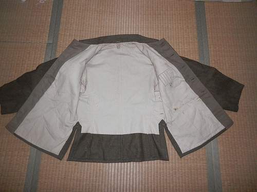 2 Japanese uniform jackets: Authentic WW II?