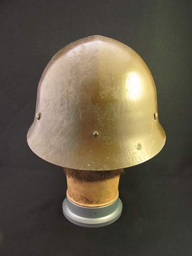Japanese helmet: Civil defense?