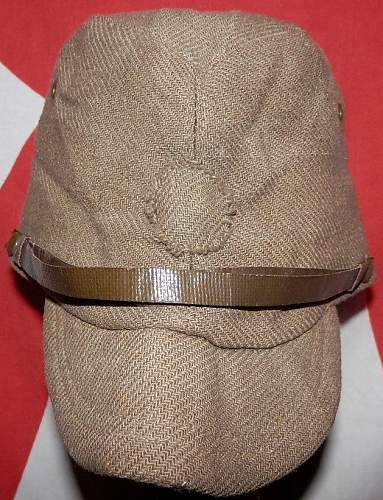 Japanese field cap: Authentic WW II?