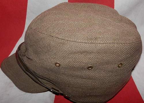 Japanese field cap: Authentic WW II?