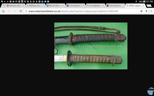 Japanese sword !! is this a legit sword?