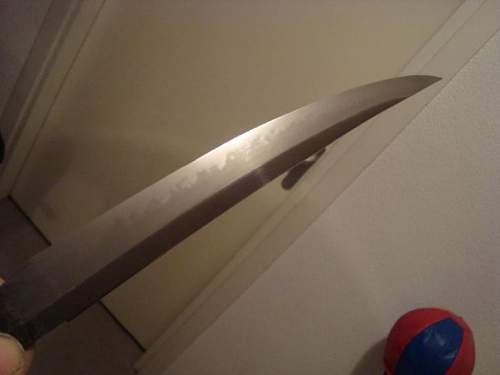 Strange blade with Kanji