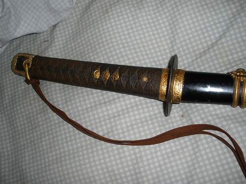 new japanese navy sword