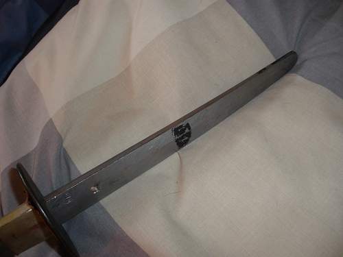 new japanese navy sword