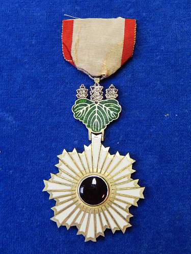 Order of the Rising Sun 4th Class