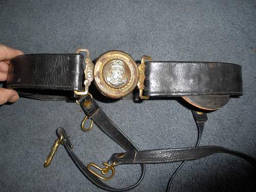 Japanese navy set up....buckle