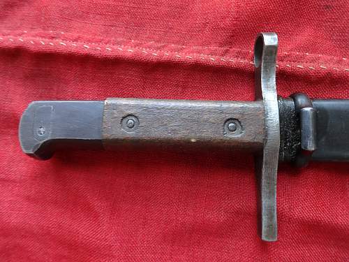 A nice Type 30 bayonet