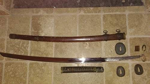 Shin Gunto Naval Ground Sword Info Needed