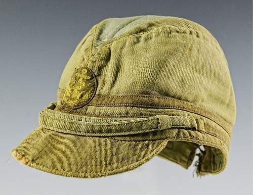 Field Modified Late War Naval Officers Cap