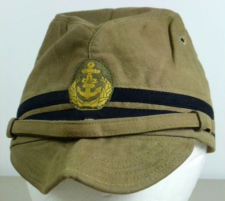 Field Modified Late War Naval Officers Cap