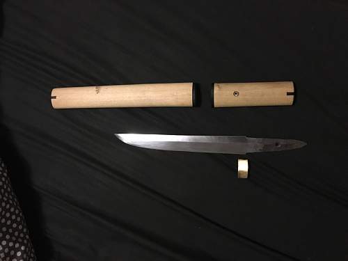 Genuine WW2 Japanese Tanto?