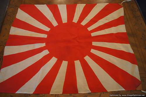 Japanese flags for review