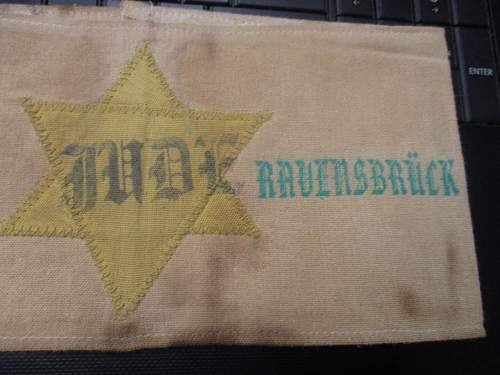 Jewish Star armband and Dutch star
