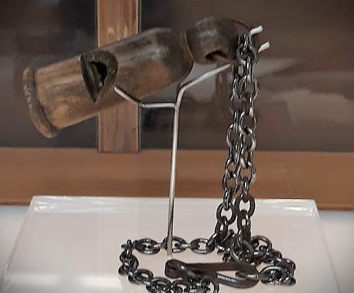New Zealand Holocaust Centre Display - Auschwitz and Buchenwald Female Prisoner