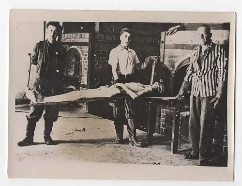 Dachau Crematorium Post Liberation Images - Graphic