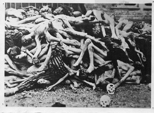 Dachau Crematorium Post Liberation Images - Graphic