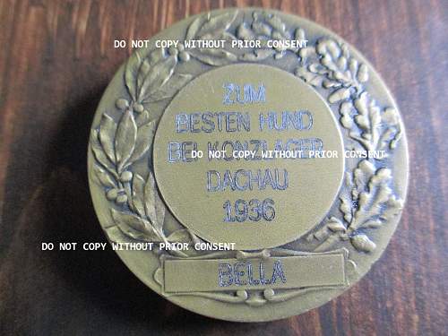 SS Guard Dog Award Medal