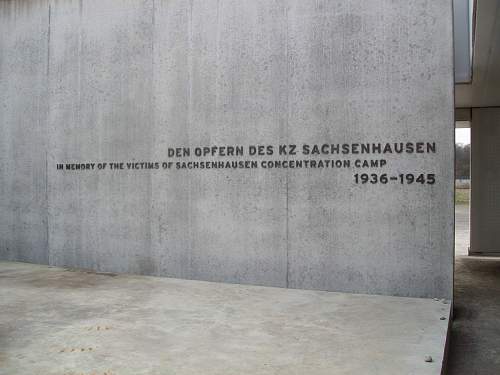 Sachsenhausen Concentration Camp..