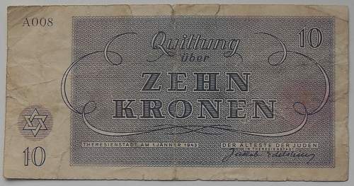 Heydrich and the Theresienstadt banknotes
