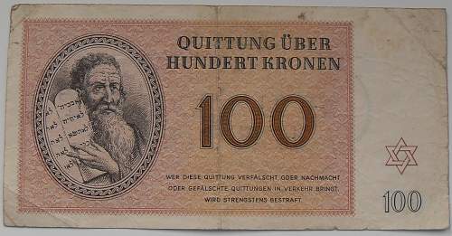 Heydrich and the Theresienstadt banknotes