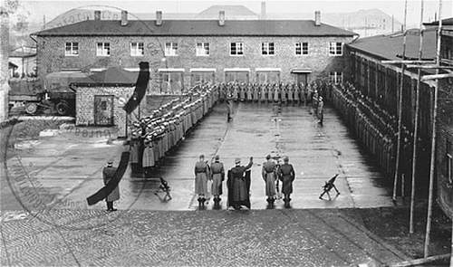 Neuengamme concentration camp, then and now