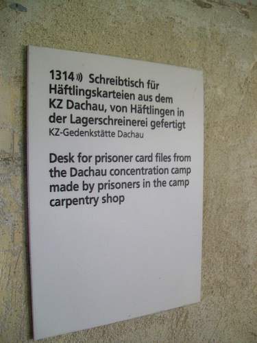 Dachau Concentration Camp.