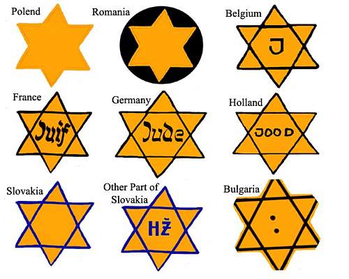 Star of David Patches