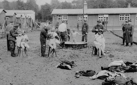 Post liberation Buchenwald photograph