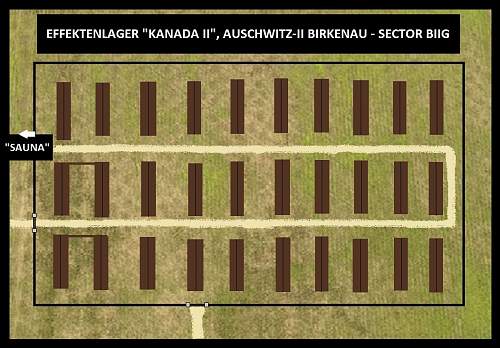 Effektenkammer in Konzentrationslager