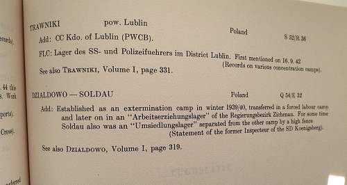 Brief Chronology Of The Konzentrationslager System