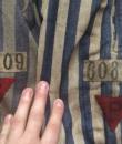 Dachau concentration camp inmate's complete uniform